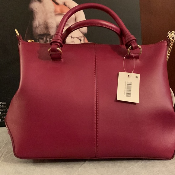 DESIGNER SEE Chloe, Fuchsia Color, Gold Hardware - Picture 2 of 11